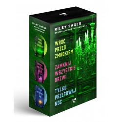 Pakiet Wróć przed zmrokiem / Zamknij wszystkie drzwi / Tylko przetrwaj noc Riley Sager motyleksiazkowe.pl
