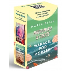 Pakiet Muchomory w cukrze / Wakacje pod morzem Marta Bijan motyleksiazkowe.pl