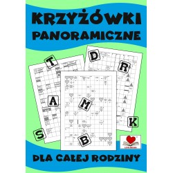 Krzyżówki panoramiczne dla całej rodziny praca zbiorowa motyleksiazkowe.pl