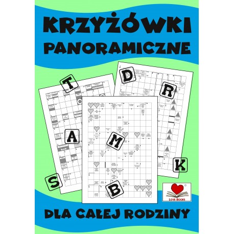 Krzyżówki panoramiczne dla całej rodziny praca zbiorowa motyleksiazkowe.pl