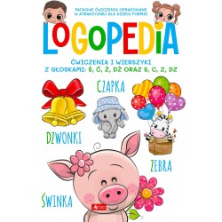 Logopedia. Ćwiczenia i wierszyki z głoskami ś, ć, ź, dź oraz s, c, z, dz praca zbiorowa motyleksiazkowe.pl