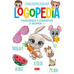 Logopedia Ćwiczenia i wierszyki z głoską r praca zbiorowa motyleksiazkowe.pl