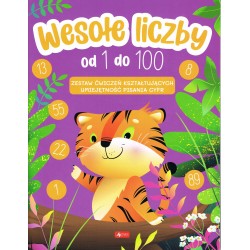 Wesołe liczby od 1 do 100 praca zbiorowa motyleksiazkowe.pl