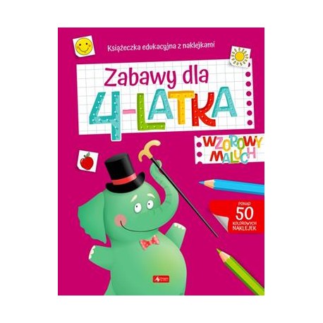 Wzorowy Maluch Zabawy dla 4-latka motyleksiazkowe.pl