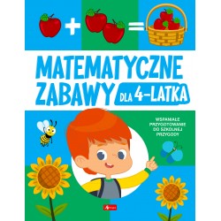 Matematyczne zabawy dla 4-latka praca zbiorowa motyleksiazkowe.pl