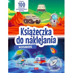 Kosmos. Książeczka do naklejania praca zbiorowa motyleksiazkowe.pl