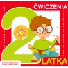 Ćwiczenia 2-latka z naklejkami