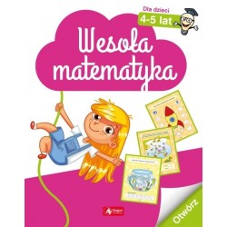 Wesoła matematyka dla dzieci w wieku 4–5 lat praca zbiorowa motyleksiazkowe.pl