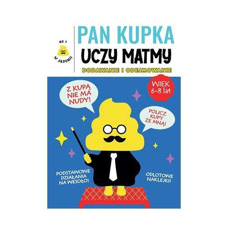 Pan Kupka uczy matmy. Dodawanie i odejmowanie motyleksiazkowe.pl