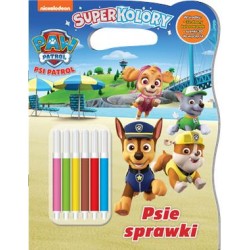 Psi Patrol Superkolory część 10. Psie sprawki motyleksiazkowe.pl