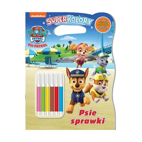 Psi Patrol Superkolory część 10. Psie sprawki motyleksiazkowe.pl