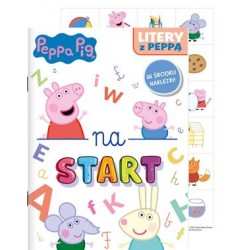 Peppa Pig Na start część 6. Litery z Peppą motyleksiazkowe.pl