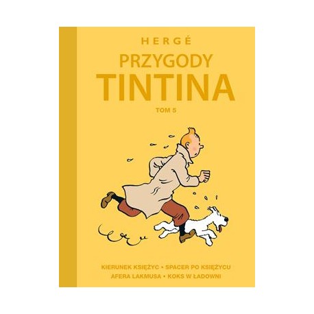 Przygody Tintina tom 5 Herge motyleksiazkowe.pl