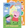 Peppa Pig Przyklejam Odklejam część 6. Oto nasz dom