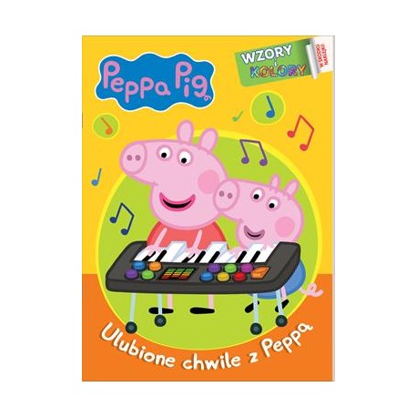 Peppa Pig Wzory i kolory część 5. Ulubione chwile z Peppą motyleksiazkowe.pl