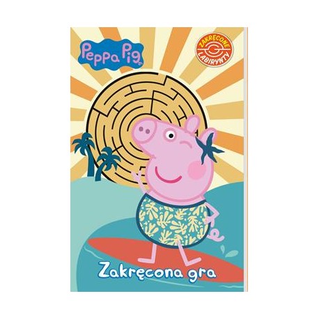 Peppa Pig Zakręcone labirynty część 7. Zakręcona gra motyleksiazkowe.pl