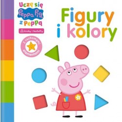 Peppa Pig Uczę się z Peppą. Figury i kolory motyleksiazkowe.pl