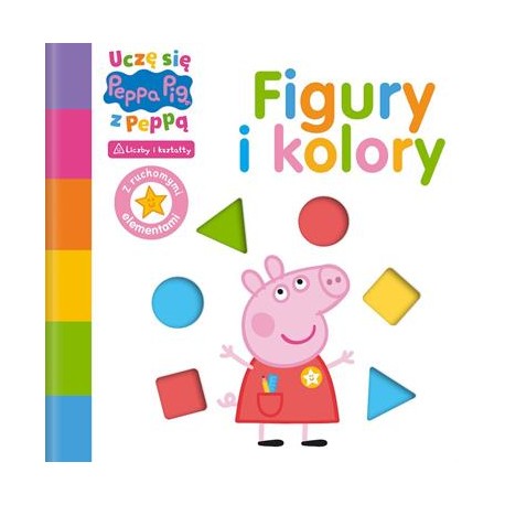 Peppa Pig Uczę się z Peppą. Figury i kolory motyleksiazkowe.pl