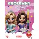 Królewny. Kolorowanka z kredką i naklejkami