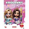 Królewny. Kolorowanka z kredką i naklejkami