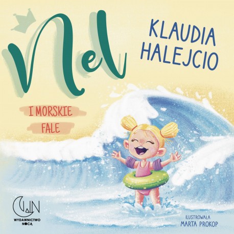 Nel i morskie fale Klaudia Halejcio www.motyleksiazkowe.pl