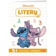 Disney uczy Stich Litery ćwiczenia z naklejkami motyleksiazkowe.pl