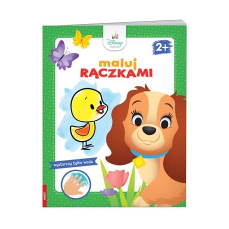 Disney Maluch Maluj rączkami motyleksiazkowe.pl