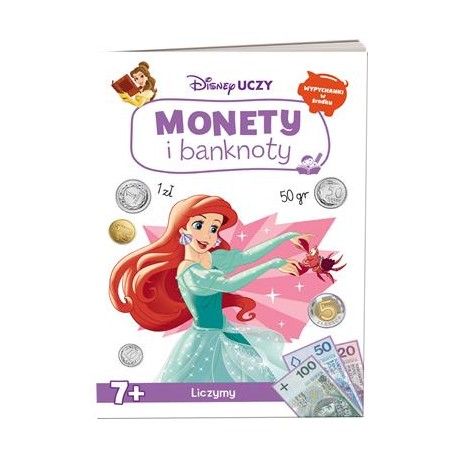 Disney Uczy Monety i banknoty motyleksiazkowe.pl