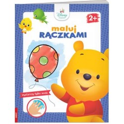 Disney Maluch Maluj rączkami motyleksiazkowe.pl