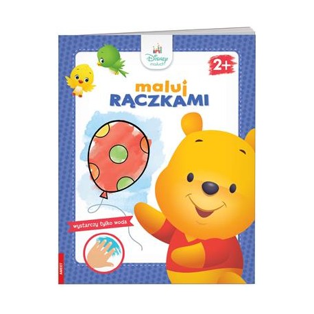 Disney Maluch Maluj rączkami motyleksiazkowe.pl