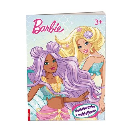 Barbie Dreamtopia kolorowanka z naklejkami motyleksiazkowe.pl