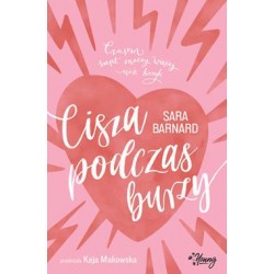 Cisza podczas burzy Sara Barnard motyleksiazkowe.pl