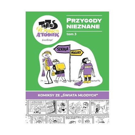 Przygody Nieznane. Tytus, Romek i A'Tomek. Tom 3 Papcio Chmiel motyleksiazkowe.pl