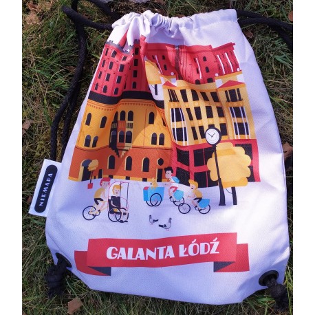 Torba worek Niemapa Łódzka motyleksiazkowe.pl