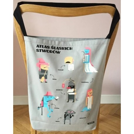 Torba Niemapa Śląskie stwory motyleksiazkowe.pl