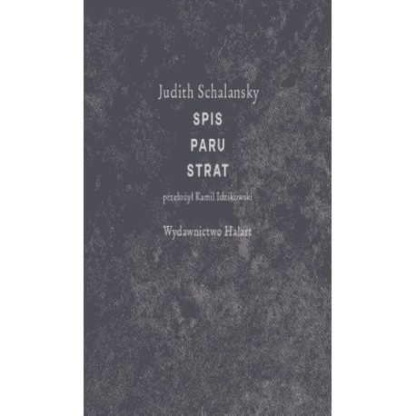 Spis paru strat Judith Schalansky motyleksiazkowe.pl