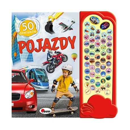 Pojazdy 50 dźwięków motyleksiazkowe.pl