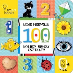 Moje pierwsze 100 słów. Kolory, numery, kształty. 0+ motyleksiazkowe.pl