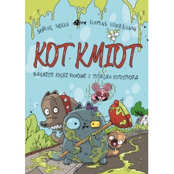 KOT KMIOT Tom 2 Bagniste kulki rumowe i totalna kotostrofa Souid Sophie Hjorthaab Thomas motyleksiazkowe.pl
