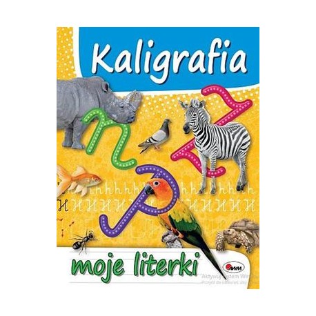 Kaligrafia Moje literki motyleksiazkowe.pl