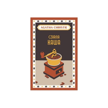 Czarna kawa Agatha Christie motyleksiazkowe.pl