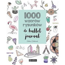 1000 wzorów rysunków do bullet journal Helen Colebrook motyleksiazkowe.pl