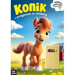 Konik i przyjaciele ze stadniny motyleksiazkowe.pl