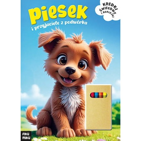 Piesek i przyjaciele z podwórka motyleksiazkowe.pl