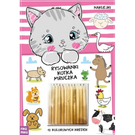 Rysowanie Kotka Mruczka motyleksiazkowe.pl