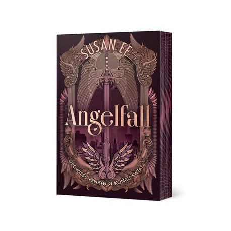 Opowieść Penryn o końcu świata. Angelfall. Tom 1 (ilustrowane brzegi) Susan EE motyleksiazkowe.pl
