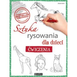 Sztuka rysowania dla dzieci ćwiczenia Gecko Keck motyleksiazkowe.pl