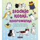 Słodkie kotki. Kolorowanka. Pokoloruj koty kawaii i poddaj się ich czarowi