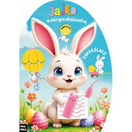 Jajko z niespodzianką motyleksiazkowe.pl