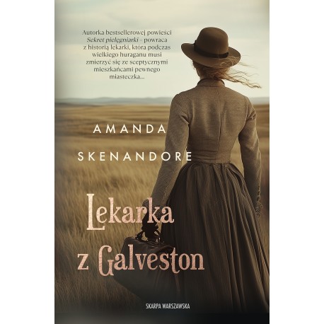 Lekarka z Galveston  Amanda Skenandore motyleksiazkowe.pl